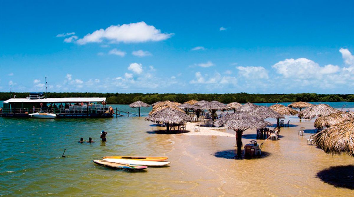 Croa do Goré com Ilha dos Namorados (saídas de Aracaju e Hotel Makai) Croa do Goré com Ilha dos Namorados (saídas de Aracaju e Hotel Makai)